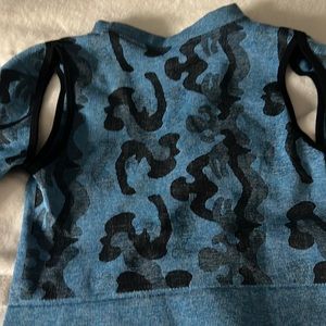 Leisure wear blue camouflage since small